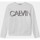 Textil Rapariga Sweats Calvin Klein Jeans IG0IG01006 LOGO SWEATSHIRT-YAF BRIGHT WHITE Branco