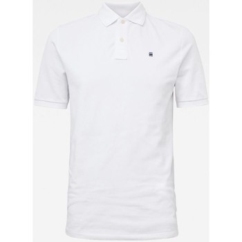Textil Homem patchwork logo-print 3 4-sleeve T-shirt G-Star Raw D08513 5864 DUNDA REGULAR-110 WHITE Branco
