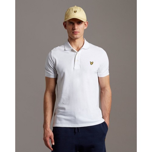 Lyle & Scott SP400VOG POLO-626 WHITE Branco