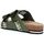 Sapatos Homem Sneaker Beige Wally Youth NA4ETH LEATHER SANDAL-GD6 GREEN Verde