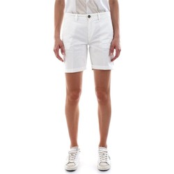 Textil Mulher Shorts / Bermudas 40weft MAYA 5451/6432/7142-40W441 WHITE Branco