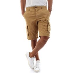 Textil Homem Shorts / Bermudas 40weft NICK 5035-W1101 KAKI Bege