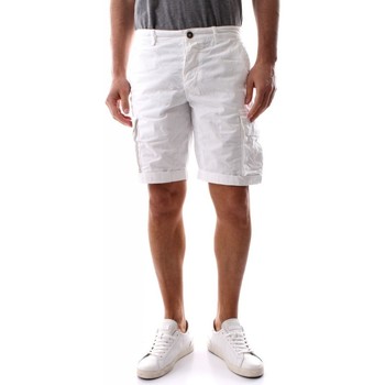 Textil Homem Shorts / Bermudas 40weft NICK 6013-40W441 WHITE Branco