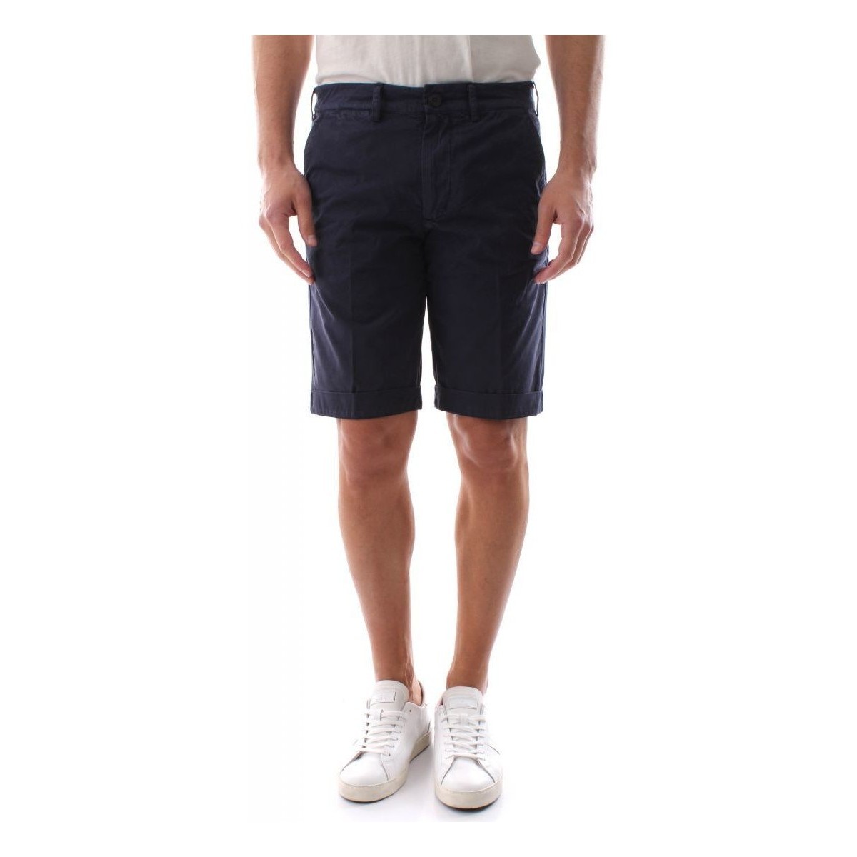 Textil Homem Shorts / Bermudas 40weft SERGENTBE 1683 7031-W1738 BLU Azul