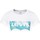 Textil Mulher T-shirts e Pólos Levi's A0458 0004 GRAPHIC JORDIE-BW FILL CLOUDS Branco
