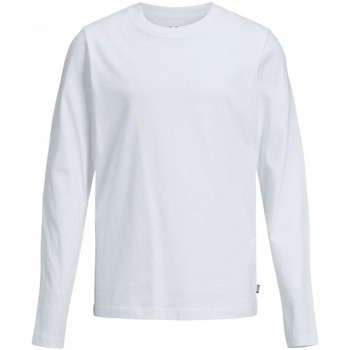 Textil Rapaz T-shirts e Pólos Mesas de centro de exterior 12197050 ORGANIC TEE-WHITE Branco