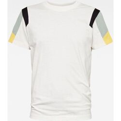 Textil Homem T-shirts e Pólos G-Star Raw D16430 B255 MOTAC-111 MILK Branco