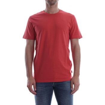 Textil Homem T-shirts e Pólos Jack & Jones 12132539 COLOUR TEE-BAKED APPLE Vermelho