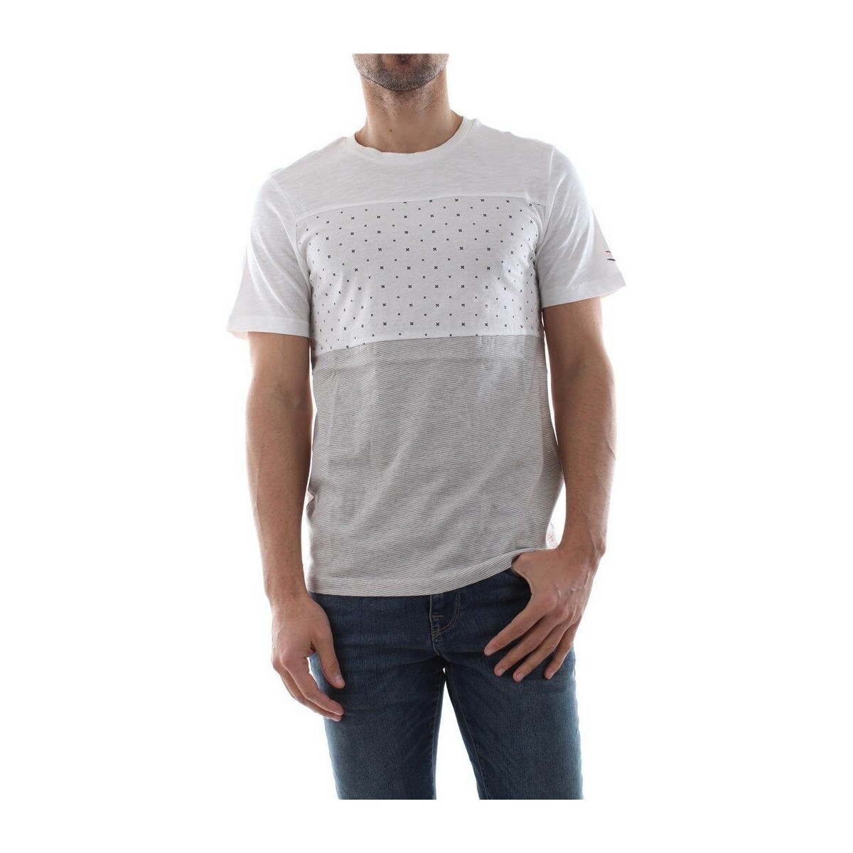 Textil Homem T-shirts e Pólos Jack & Jones 12147874 TOBI-CLOUD DANCER Bege