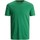 Textil Homem T-shirts e Pólos Jack & Jones 12156101 BASIC TEE-VERDANT GREEN Verde