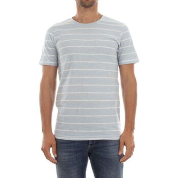 Textil Homem T-shirts e Pólos Jack & Jones 12135612 HAYLEY-WINTER SKY Azul