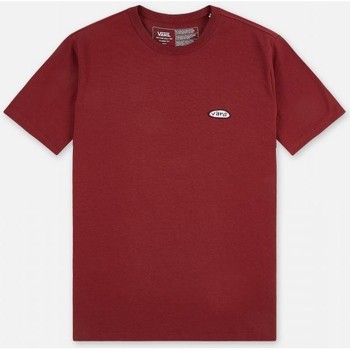 Textil Homem T-shirts e Pólos Vans VN0A4S2AZBS1 COLOR MULTIPLIER SS-POMEGRANATE Vermelho
