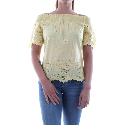 Textil Mulher Tops sem mangas Only 15196446 NEW SHERY-PINEAPPLE SLICE Amarelo