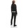 Textil Rapariga Todos os fatos de treino Calvin Klein Jeans IG0IG01085BEH - SET LOGO TAPE-BLACK Preto