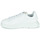 Sapatos Homem Giorgio Armani panelled lace-up trainers  Branco
