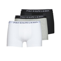 Roupa de interior Homem Boxer Polo Ralph Lauren CLASSIC TRUNK X3 Preto / Branco / Cinza