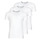 Textil Homem Bershka Metallica Sort T-shirt med print på rykken CREW NECK X3 Branco