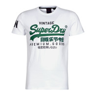 Textil Homem T-Shirt mangas curtas Superdry VL TEE Branco
