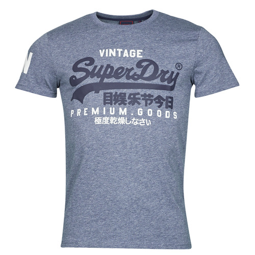 Textil Homem Classic Vl Heritage T Shirt Superdry VL TEE Azul