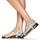 Sapatos Mulher Sandálias Cosmo Paris HINES-CANVAS Verde / Branco