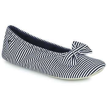 Sapatos Mulher Chinelos Isotoner 97286 Azul / Branco
