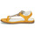 Sapatos Mulher Sandálias Regard BREVAL V5 BOOTLEG SAFRAN Amarelo