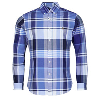 Textil Homem Camisas mangas comprida Polo Ralph Lauren Z216SC31 Azul