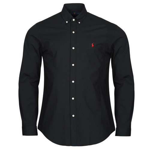 Textil Homem Camisas mangas comprida travismathew zinna Omar Polo shirt 1mm211 black ZSC11B Preto