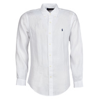 Textil Homem Camisas mangas comprida Kids embroidered-logo polo shirt Nero Z221SC19 Branco