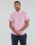Textil Homem Camisa plus Polo Malwee Slim Frisos Verde Z221SC31 Rosa