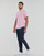 Textil Homem Camisa plus Polo Malwee Slim Frisos Verde Z221SC31 Rosa