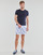 Textil Homem Fatos e shorts de banho Joma Polo De Màniga Curta Hobby II W221SC13 Branco / Azul
