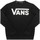 Textil Criança Sweats Vans VN0A36MZ CLASSIC CREW-Y28 BLACK/WHITE Preto