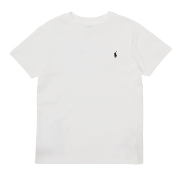 Textil Rapaz T-Shirt mangas curtas Polo Ralph Lauren LILLOU Branco
