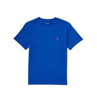 Textil Rapaz T-Shirt mangas curtas Polo Ralph Lauren FILLIEE Azul