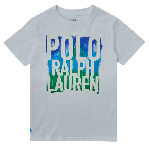 Textil Rapaz French Connection Musthaves T-shirt in grijs Polo Ralph Lauren GIMMO Branco