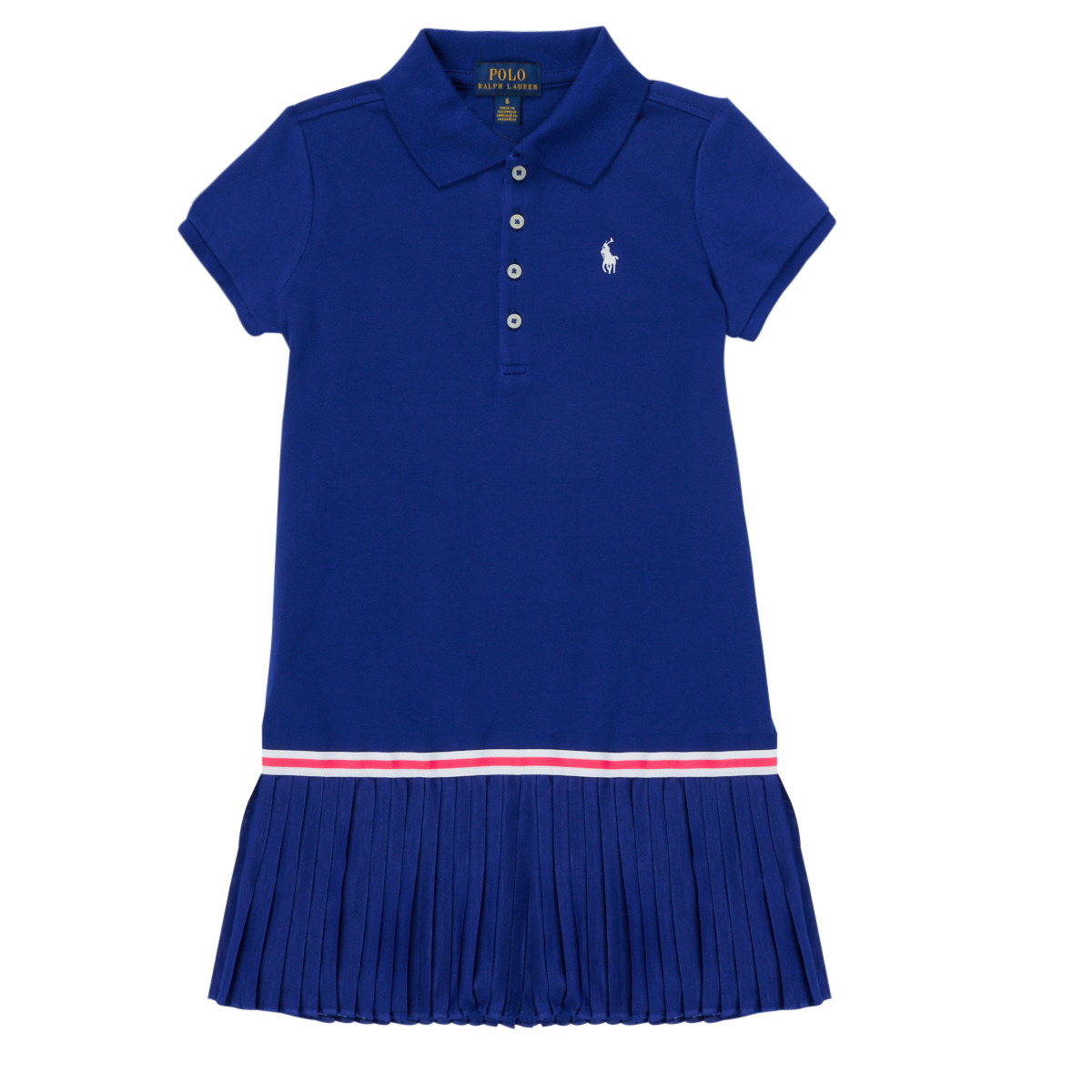 Textil Rapariga Vestidos curtos Polo Sobar Bleu Marine PLIOTA Azul
