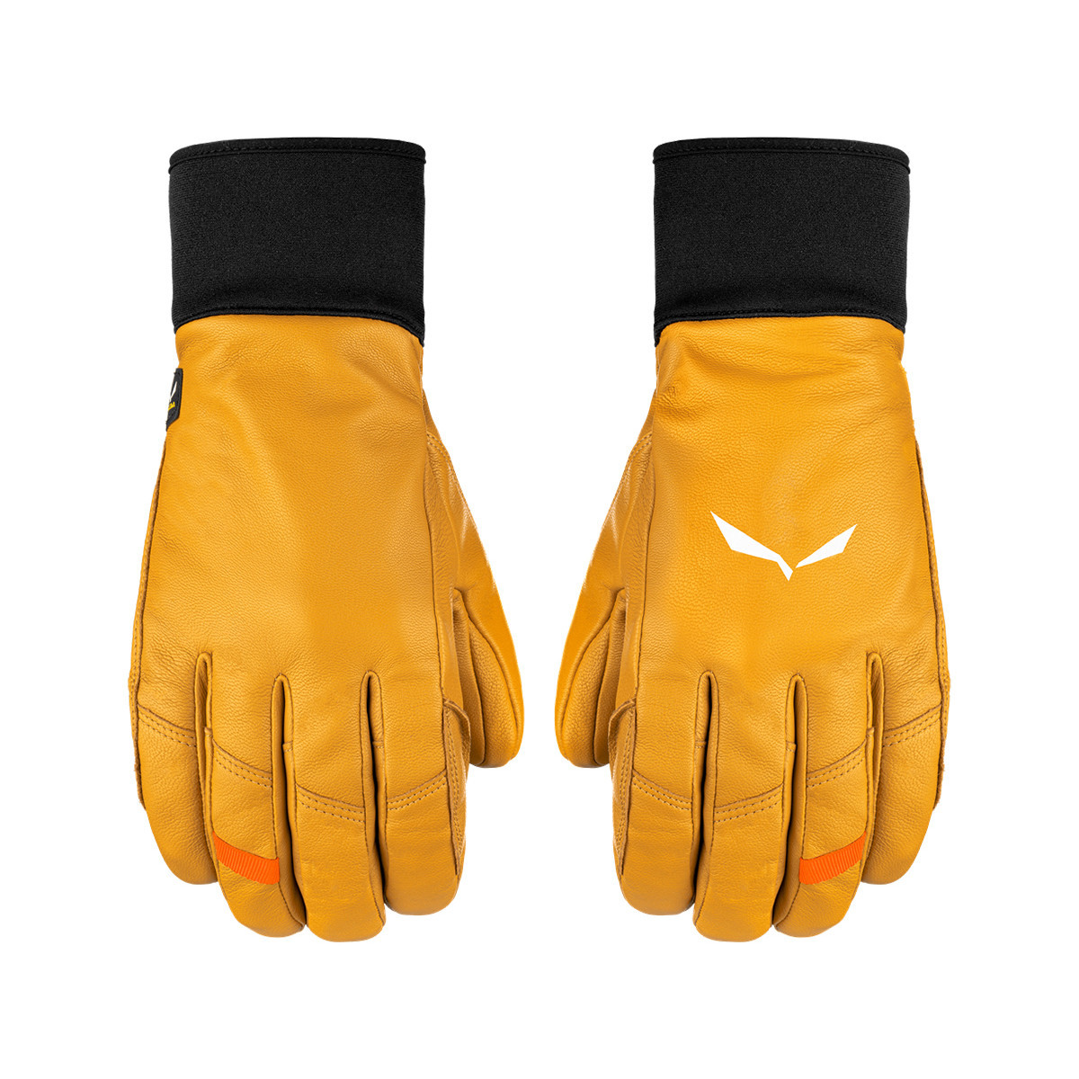 Acessórios Luvas Salewa Full Leather Glove 27288-2501 Laranja