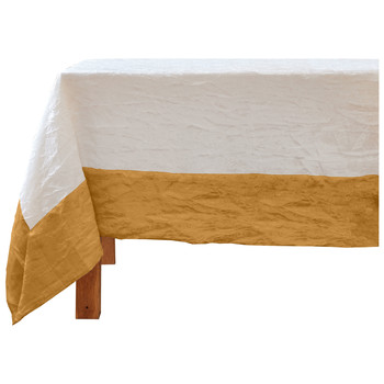 Casa Toalha de mesa Nydel ATHENAS Branco / Dourado
