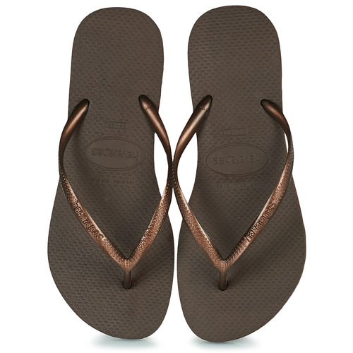 Havaianas SLIIM Castanho / Matal
