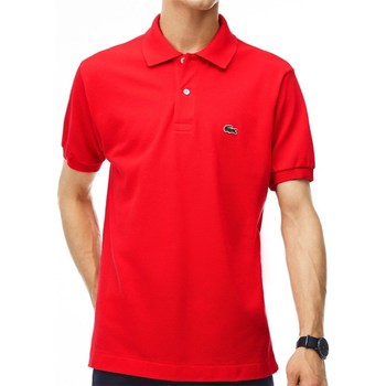 Textil Homem T-Shirt mangas curtas Lacoste L121200ZBG Vermelho