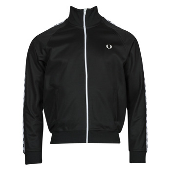 Fred Perry TAPED TRACK JACKET button-up Preto