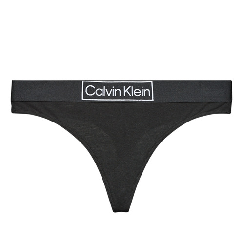 Calvin Klein Jeans Худи Mulher Fios dental larga Calvin Klein Jeans THONG Preto