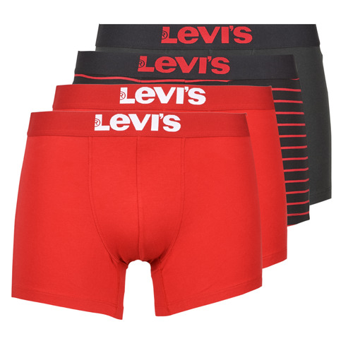 adidas solyx womens black jeans pants code Homem Boxer Levi's SOLID BASIC X4 Vermelho / Preto