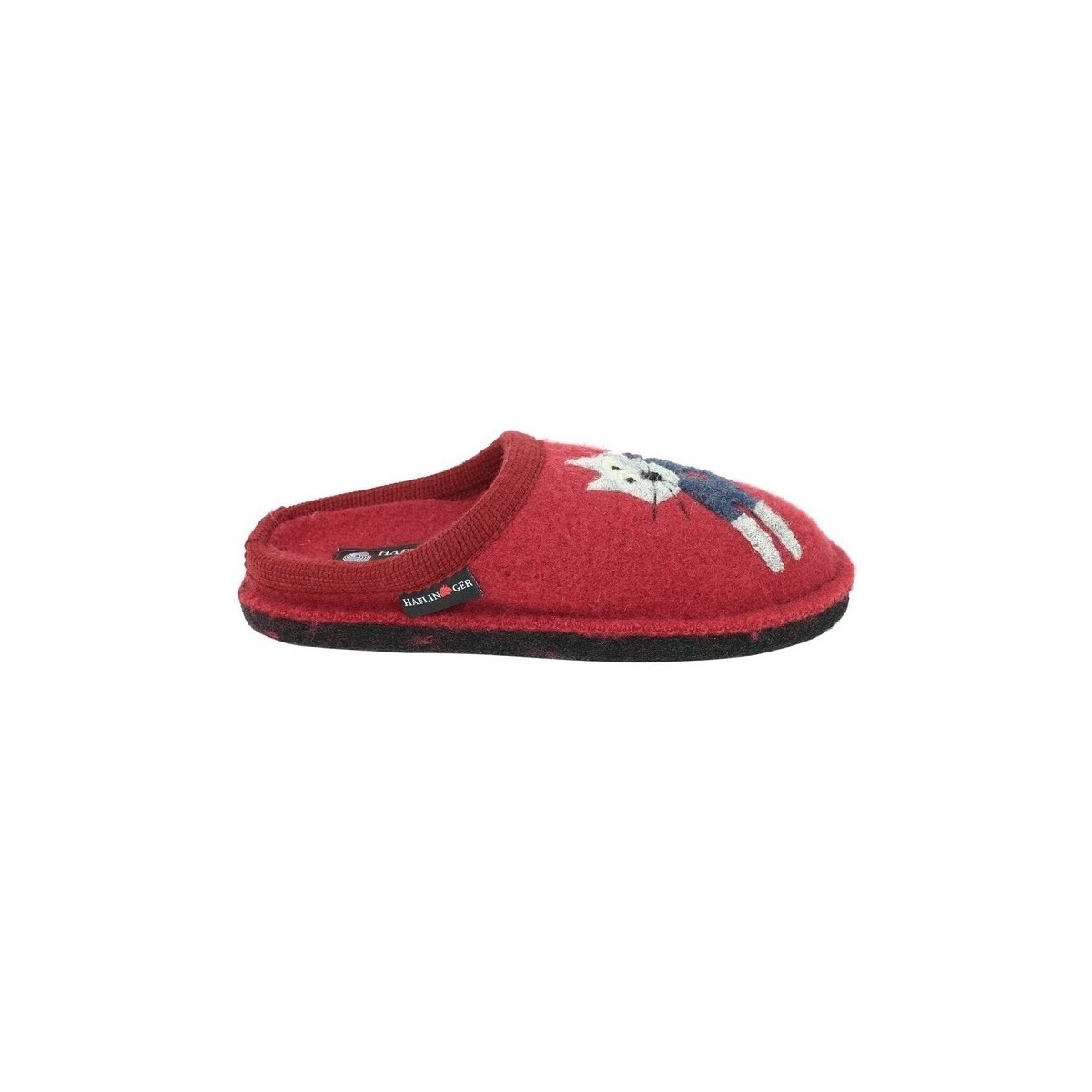 Sapatos Mulher Chinelos Haflinger FLAIR CUCHO Vermelho