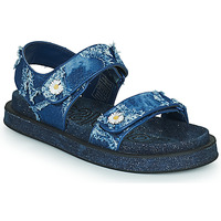 Sapatos Mulher Sandálias Desigual SANDAL FLAT DENIM Azul / Ganga