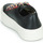 Sapatos Mulher Sapatilhas Desigual STREET HALF LOGO Preto / Branco