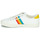 Sapatos Mulher Sapatilhas Gola Tennis Mark Cox Rainbow II Branco / Multicolor