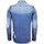 Textil Homem Camisas mangas comprida Enos 126388299 Azul