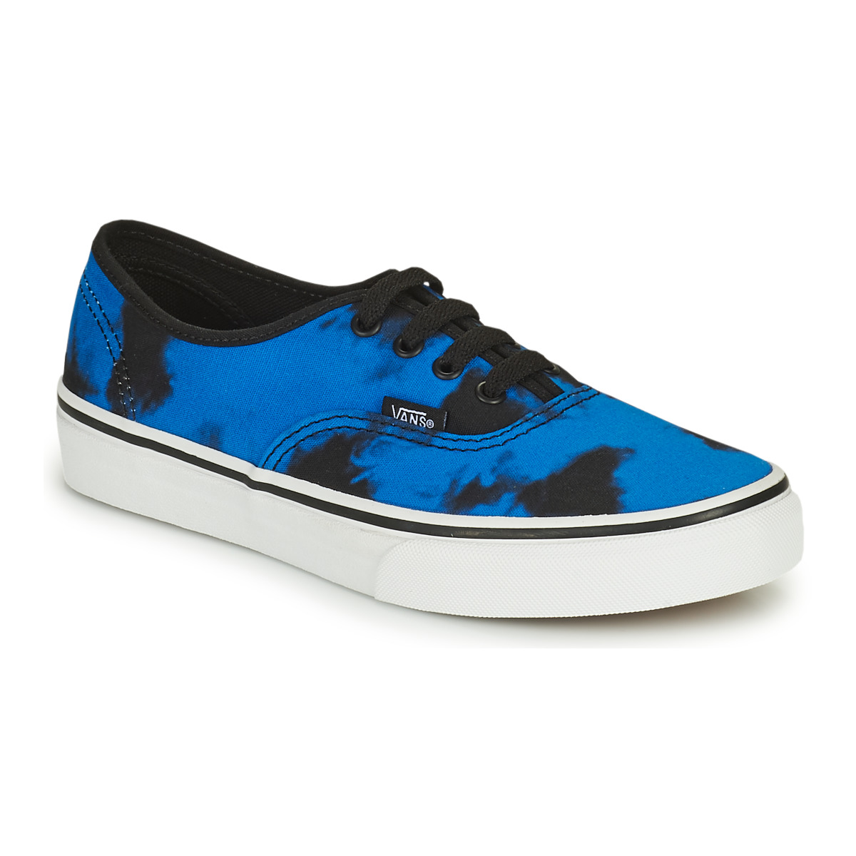 Sapatos Rapaz Sapatilhas Vans AUTHENTIC Preto / Azul